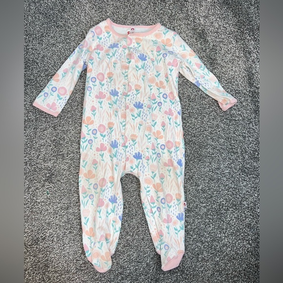 Magnetic me 6-9 months Floral Kids One Piece - Picture 1 of 12